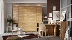 Concept opklapbed verticaal - 160x200 - Eikenkleur, Huis en Inrichting, Slaapkamer | Bedden