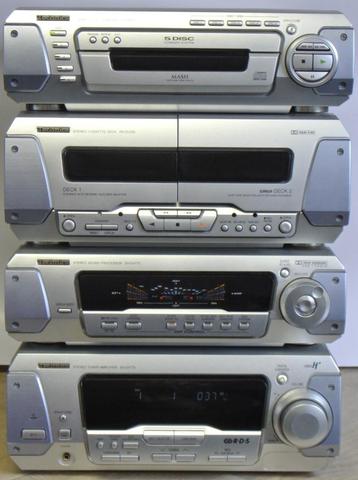 Technics SA-EH770 SH-EH770 SL-EH770 RS-DV250 stereoset. beschikbaar voor biedingen