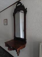hangende wandspiegel, Antiek en Kunst, Ophalen, Overige vormen, 50 tot 100 cm, 150 tot 200 cm