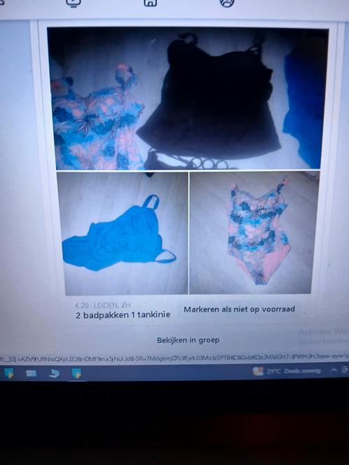 2 badpakken 1 tankinie  prijs is voor alles, Kleding | Dames, Badmode en Zwemkleding, Zo goed als nieuw, Overige typen, Bruin