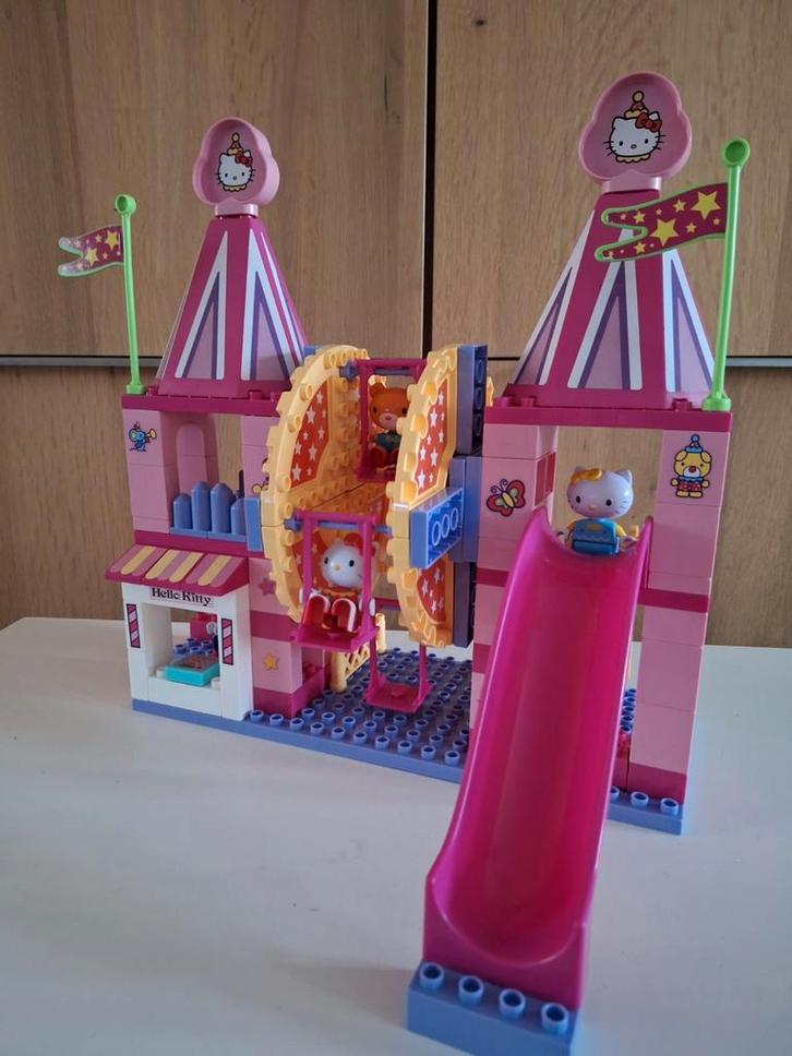Hello Kitty Duplo Set - Draaimolen!, Kinderen en Baby's, Speelgoed | Duplo en Lego, Gebruikt, Duplo, Complete set, Ophalen