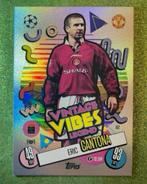 Topps MA 24/25 VINTAGE VIBES LEGEND  CANTONA  MANCHESTER UN., Ophalen of Verzenden, Zo goed als nieuw, Plaatje