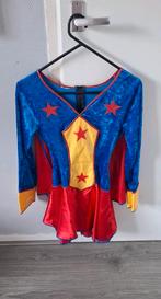 Super woman jurkje, Kleding | Dames, Ophalen of Verzenden, Zo goed als nieuw, Maat 38/40 (M), Carnaval