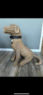 Riviera maison rattan hond, Huis en Inrichting, Woonaccessoires | Overige, Ophalen of Verzenden, Zo goed als nieuw