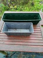 bloembakken, Ophalen, Tuin, Kunststof, Gebruikt