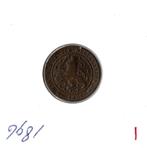 1 cent 1896 Wilhelmina (zie scans), Postzegels en Munten, Munten | Nederland, Koningin Wilhelmina, Ophalen of Verzenden, 1 cent