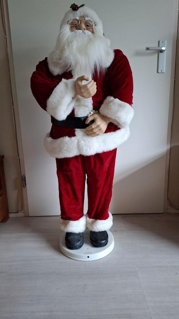 120cm hoge dansende kerstman, Diversen, Kerst, Zo goed als nieuw, Ophalen