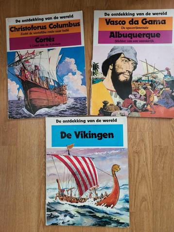 De Ontdekking van de Wereld - 3 Boeken beschikbaar voor biedingen