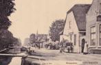 669V Nieuwkoop Dorpsgezicht kerktoren kar en wagens, Ophalen of Verzenden, Voor 1920, Gelopen, Zuid-Holland