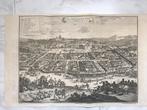 The CITY of Loango, Olfert Dapper, 1686, beeld 33x24cm.,mooi, Antiek en Kunst, Kunst | Etsen en Gravures, Ophalen of Verzenden