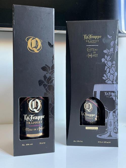 La Trappe – Château de L’Horte (vatgerijpt) set 2021 + 2023, Verzamelen, Biermerken, Nieuw, Flesje(s), Overige merken, Ophalen