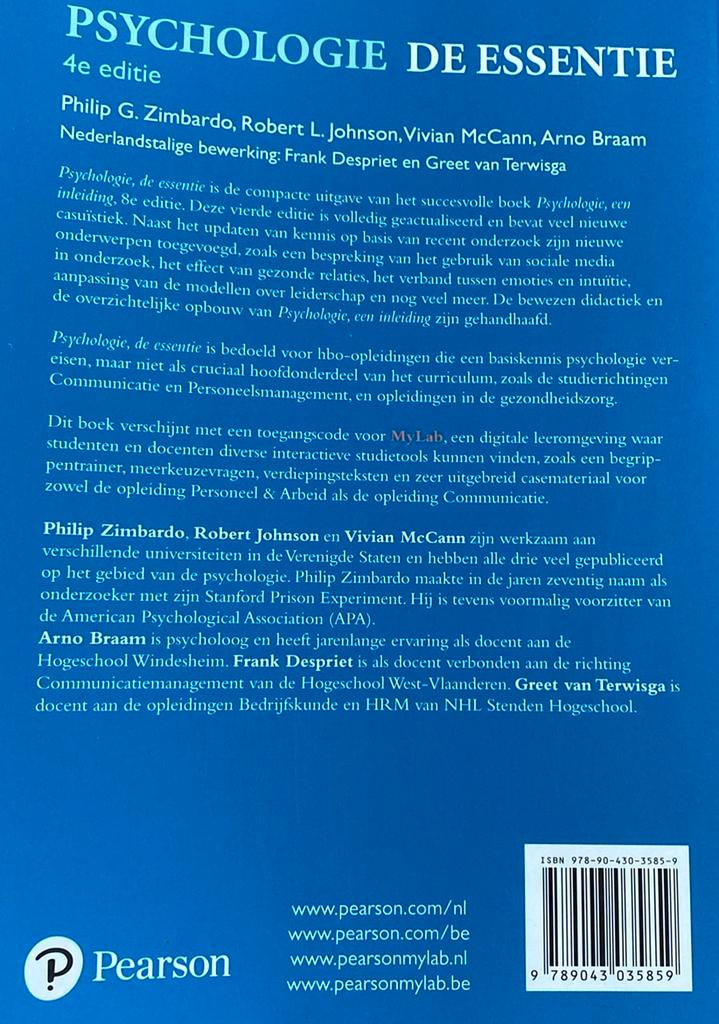 Robert L. Johnson - Psychologie, Boeken, Schoolboeken, Zo goed als nieuw, Nederlands, Overige niveaus, Ophalen of Verzenden