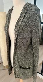 Redefined Rebel gebreid hoodie vest – L – Grijs gemêleerd, Maat 42/44 (L), Ophalen of Verzenden, Zo goed als nieuw, Grijs