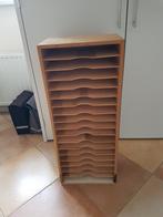 Tekeningenkast, folders, documentatie, papieren end., Ophalen of Verzenden, Zo goed als nieuw, Hout, Cd's