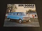 Brochure Dodge Sportsman Wagons 1974 USA, Ophalen of Verzenden, Zo goed als nieuw, Overige merken
