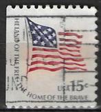 USA 1978 - Yvert 1204b - Vlag Fort Mc. Henry (ST), Postzegels en Munten, Postzegels | Amerika, Ophalen, Noord-Amerika, Gestempeld