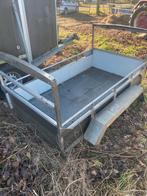 Rvs aanhanger bak, Ophalen, Gebruikt