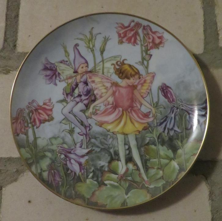 NOG 20 Mary flower fairies porseleinen wandborden €12,50 ST, Antiek en Kunst, Kunst | Overige Kunst, Ophalen of Verzenden