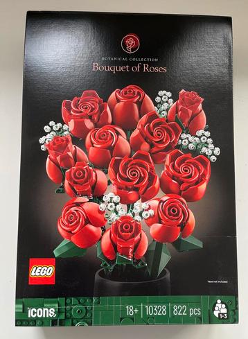 LEGO Botanical Bouquet Rozen 10328 - Nieuw & Verzegeld! beschikbaar voor biedingen