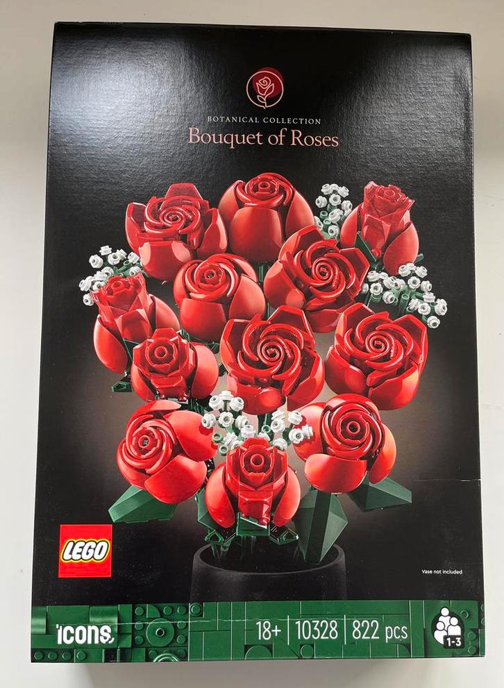 LEGO Botanical Bouquet Rozen 10328 - Nieuw & Verzegeld!, Kinderen en Baby's, Speelgoed | Duplo en Lego, Nieuw, Lego, Complete set