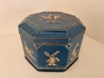 Oud Verkade biscuit Zaandam Holland achthoekig blik zeldzaam, Verzamelen, Blikken, Ophalen of Verzenden, Gebruikt, Verkade