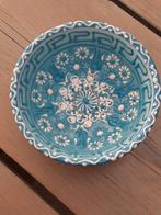 Handgemaakt schaaltje uit Griekenland, Ophalen, Zo goed als nieuw, Rond, Porselein of Keramiek