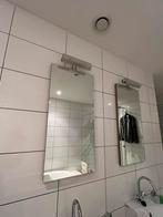 2 badkamerspiegels (80x38 cm), bruin, merk Sphinx, Huis en Inrichting, Ophalen, Gebruikt, Bruin