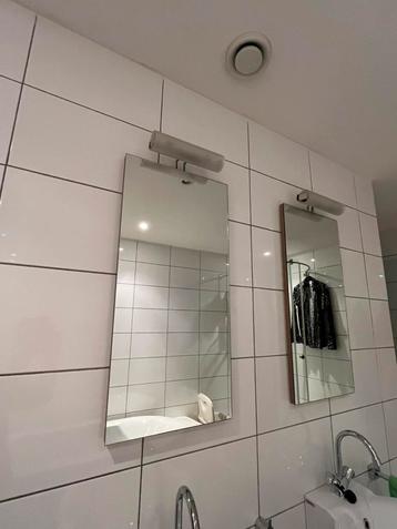 2 badkamerspiegels (80x38 cm), bruin, merk Sphinx beschikbaar voor biedingen