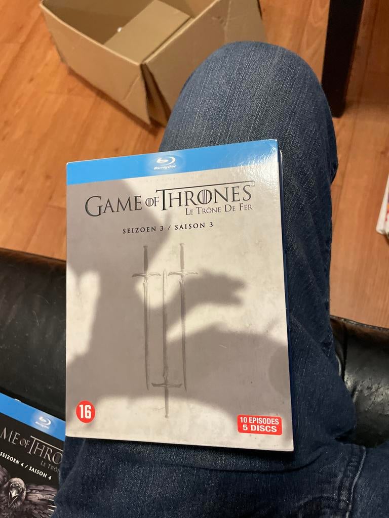 Game of Thrones Seizoen 3 Blu-ray, Cd's en Dvd's, Blu-ray, Ophalen of Verzenden, Zo goed als nieuw, Tv en Series
