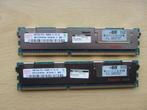 2x Hynix 4GB PC3-10600 DDR3-1333MHz ECC Registered CL9 240-P, 1333 MHz, Server, DDR3, Ophalen of Verzenden
