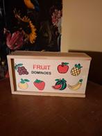 Fruit Dominoes - Leuk spel!, Hobby en Vrije tijd, Gezelschapsspellen | Bordspellen, Onbekend, Ophalen of Verzenden, Zo goed als nieuw
