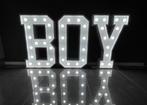 Gender Reveal text: BOY, Ophalen of Verzenden, Nieuw, Feestartikel, Geboorte of Huwelijk