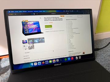 Zeuslap P16K Portable Monitor 2.5K 144Hz 16 inch beschikbaar voor biedingen