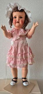 Antieke Pop Schoenau &Hoffmeister - 60 cm, Ophalen of Verzenden, Gebruikt, Pop