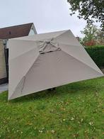 Parasol 350*350, Ophalen, Zo goed als nieuw, 3 tot 4 meter, Stokparasol