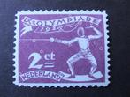 plaatfout 213 , ongebruikt., Postzegels en Munten, Postzegels | Nederland, Verzenden, T/m 1940, Postfris