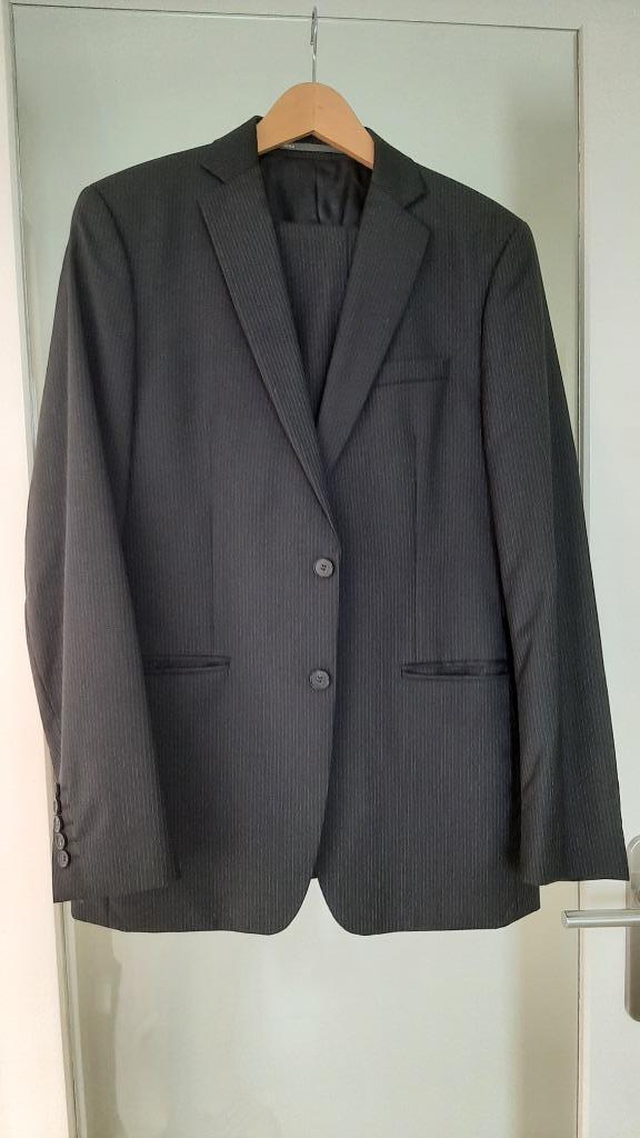 Kostuum Mexx, zwart/antraciet, maat 48, Kleding | Heren, Kostuums en Colberts, Zo goed als nieuw, Maat 48/50 (M), Zwart, Ophalen