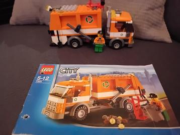 Lego City Vuilniswagen 7991 beschikbaar voor biedingen