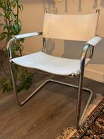Buisframe stoel wit, Ophalen, Gebruikt, Wit, Leer
