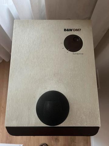B&W DM7 MKII speakers (hout, bruin kleur) beschikbaar voor biedingen