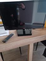 Lg 22 inch led tv met afstandsbediening  en aansluitkabel., Ophalen, Zo goed als nieuw, 50 Hz, LG