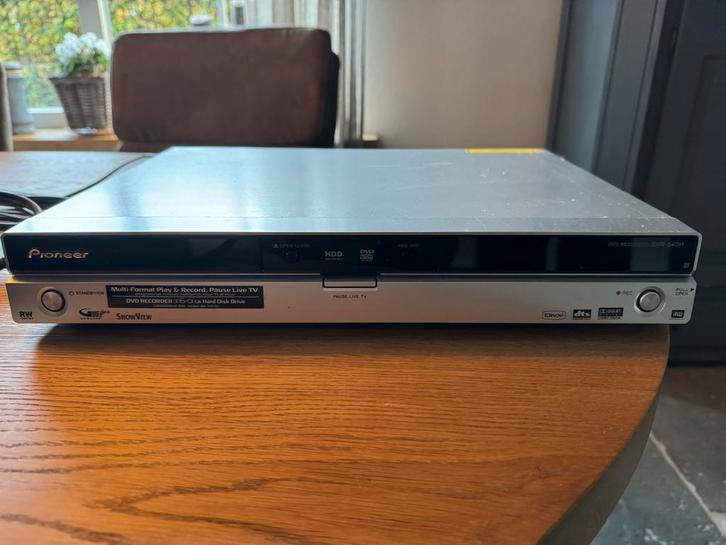 Pioneer DVR-540H Harddiskrecorder, Audio, Tv en Foto, Decoders en Harddiskrecorders, Gebruikt, Harddiskrecorder, Met dvd-recorder