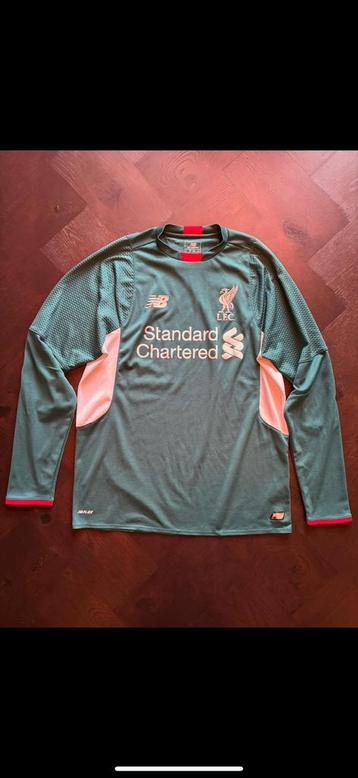 Liverpool Keepersshirt (2018-2019) - Langemouw - Maat L beschikbaar voor biedingen