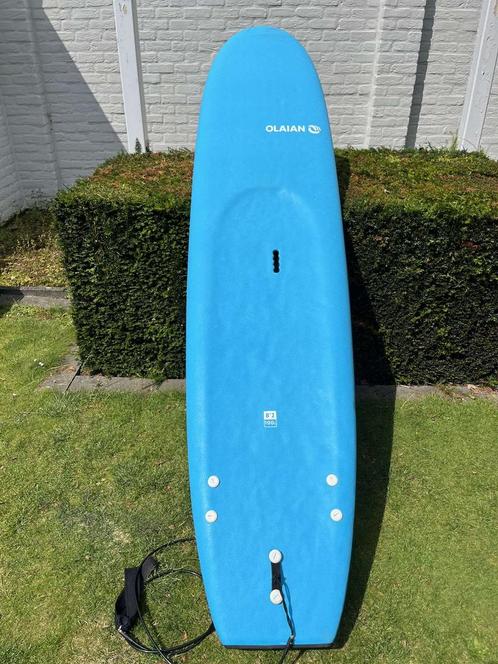 Surfboard Golfsurfen, Watersport en Boten, Golfsurfen, Zo goed als nieuw, Longboard, Met vinnen, Met draagtas, Met koord, Ophalen of Verzenden