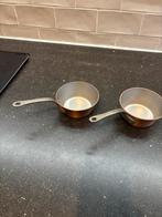 2x Falk Culinair kleine saus pannetjes, Kookpan of Snelkookpan, Gebruikt, Inductieplaat, Ophalen of Verzenden