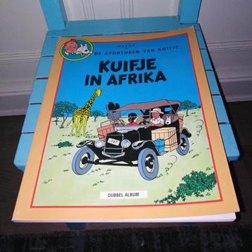 Kuifje dubbelalbum met kuifje in Afrika en kuifje in Amerika beschikbaar voor biedingen
