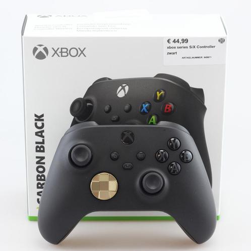 Xbox Series S/X Controller zwart, Spelcomputers en Games, Spelcomputers | Xbox | Accessoires, Zo goed als nieuw
