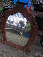 antieke spiegel lijst:106x90 cm (hxb) spiegel zelf 62x76cm, Antiek en Kunst, Antiek | Spiegels, Ophalen, Overige vormen, 50 tot 100 cm