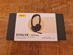 Jabra Evolve2 65 Flex ongebruikt, Audio, Tv en Foto, Koptelefoons, Overige merken, Bluetooth, Zo goed als nieuw, Op oor (supra aural)