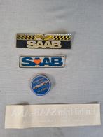 Saab stickers/ button, Verzamelen, Verzenden, Zo goed als nieuw, Overige onderwerpen